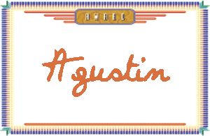 AgustinдӢ