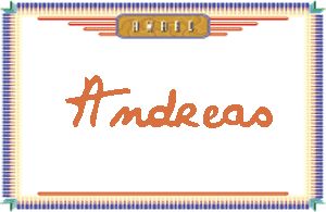 AndreasдӢ