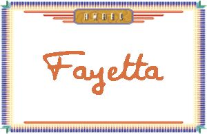 FayettaдӢ