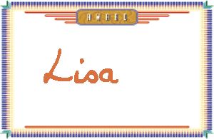 Lisa的手写英文