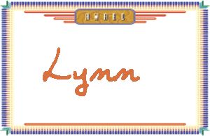 Lynn的手写英文