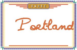 Portland的手写英文