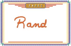RandдӢ