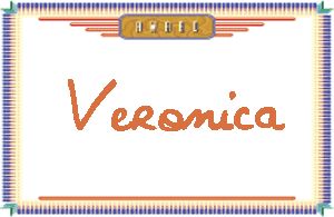 Veronica的手写英文